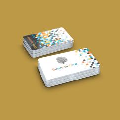 کارت ویزیت لمینت براق